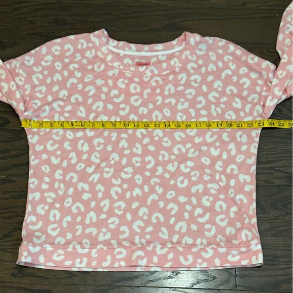 Kate Spade Pink Animal Print PJ Top Size XL - Picture 5 of 7
